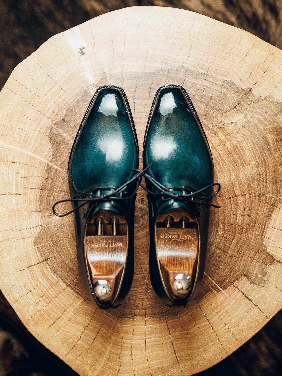 ED130 | SEE BLUE PATINA DERBY