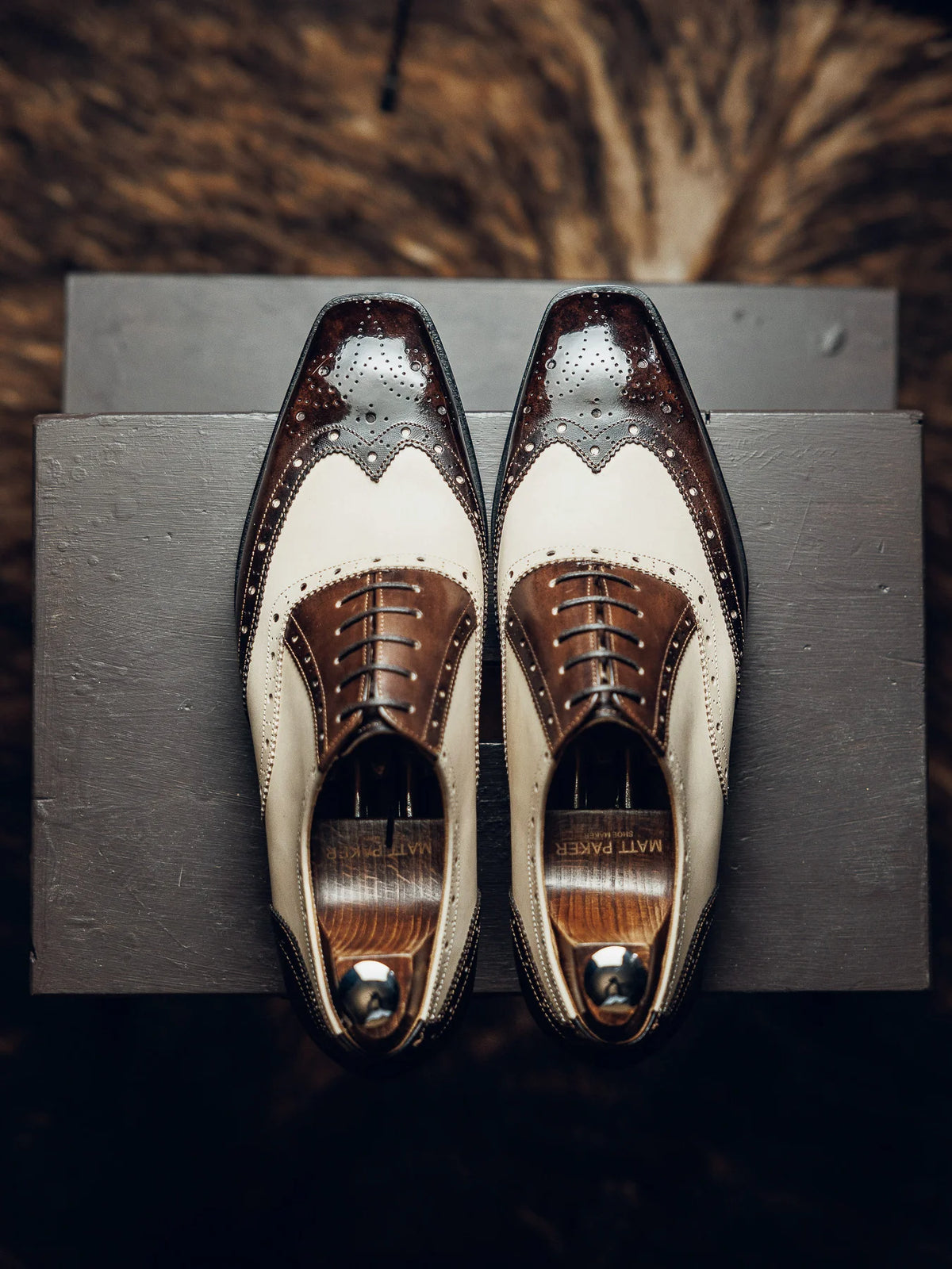 ED136 | WINGTIP METAL TOE OXFORDS