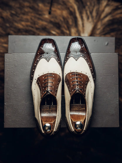 ED136 | WINGTIP METAL TOE OXFORDS