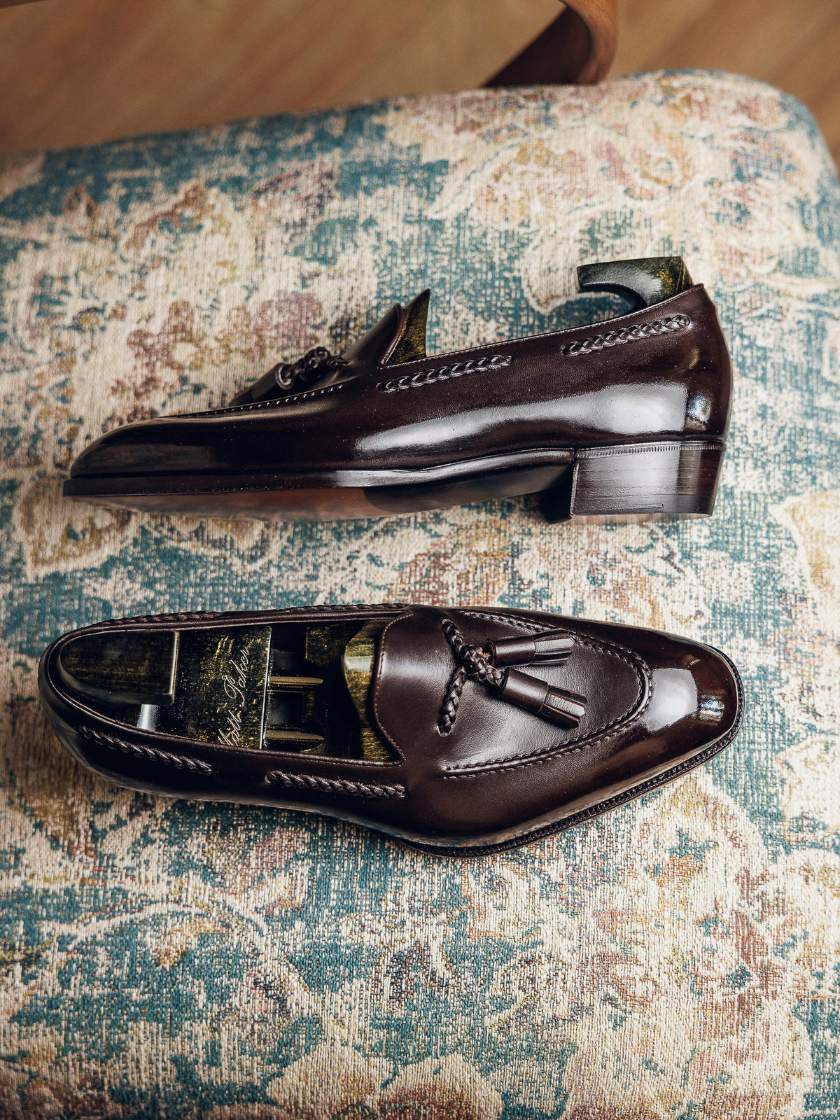 ED101 | BROWN TASSEL LOAFERS