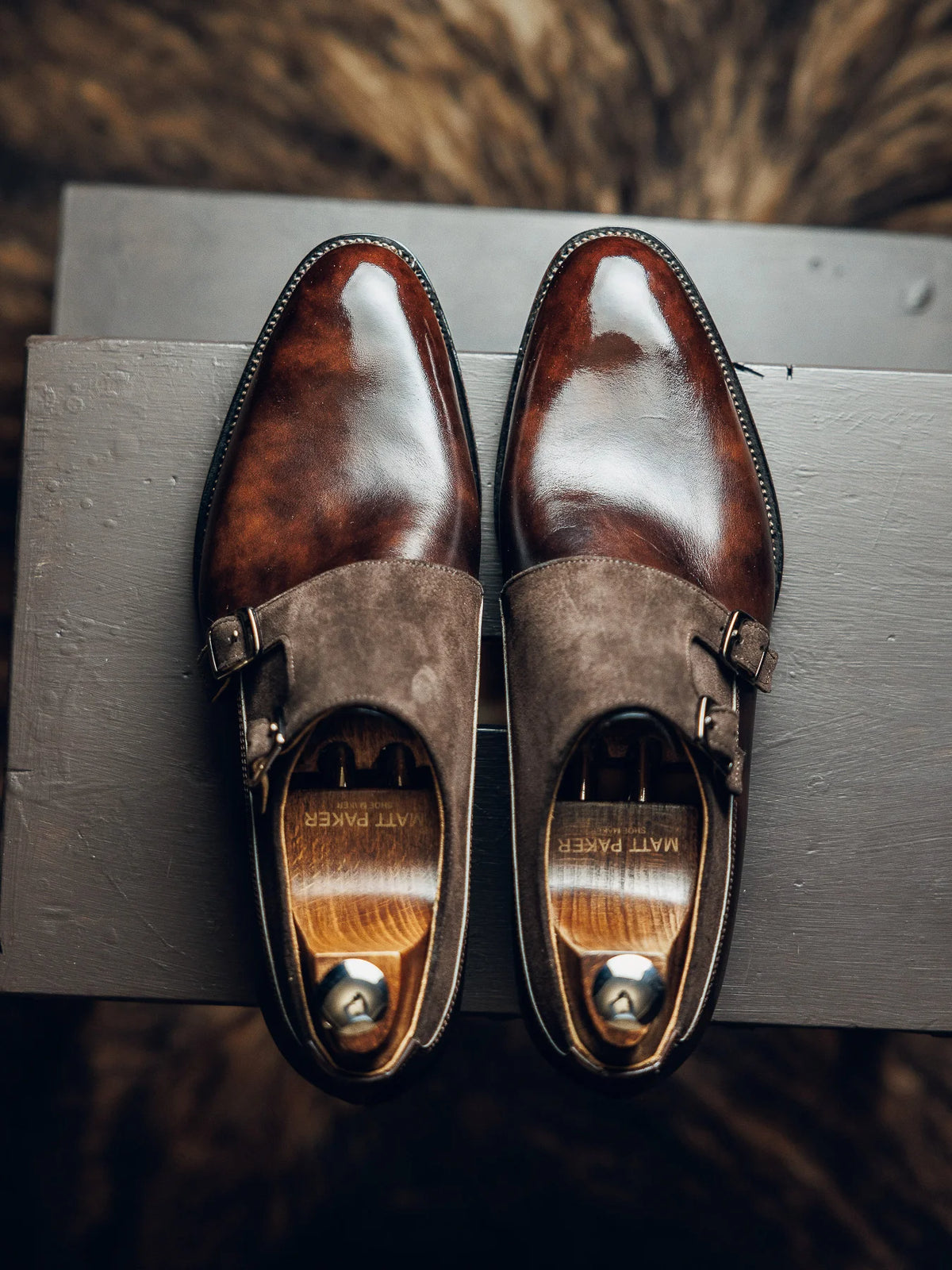 ED140 | COGNAC BROWN DOUBLE MONK