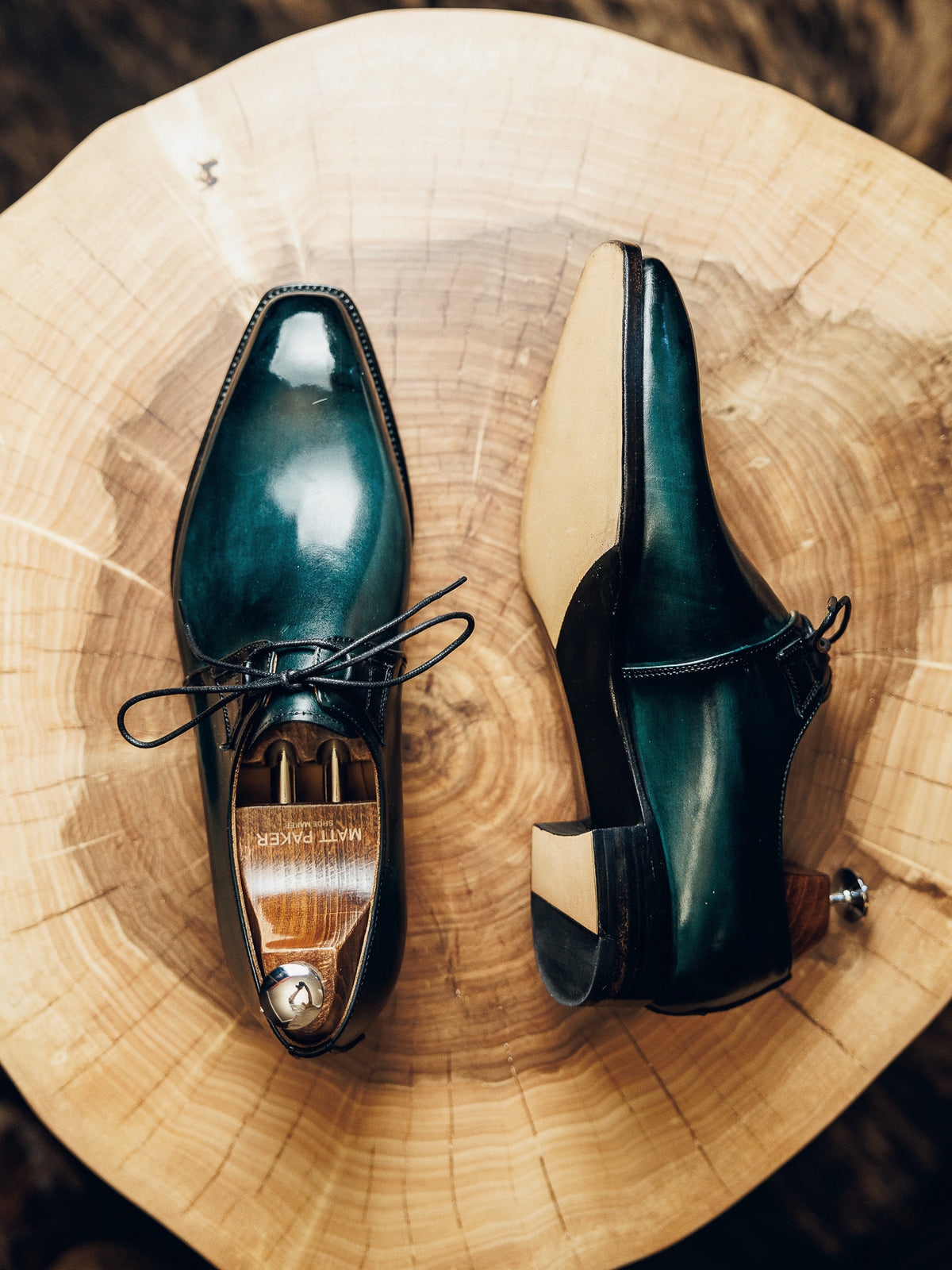 ED130 | SEE BLUE PATINA DERBY