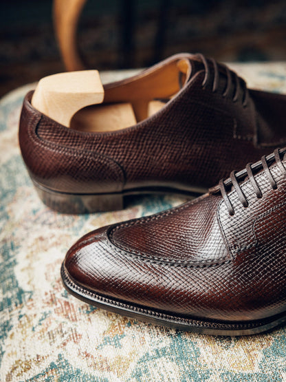ED103 | BROWN SPLIT TOE DERBY