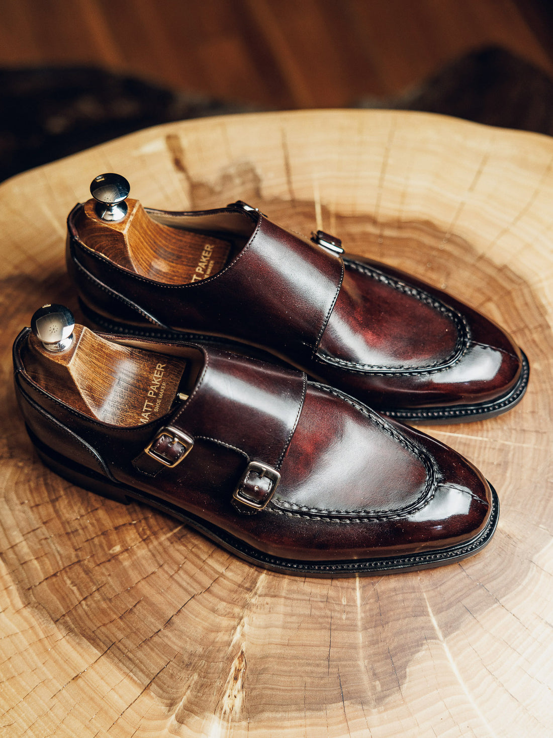 SPLIT DOUBLE MONK | PATINA FINISH