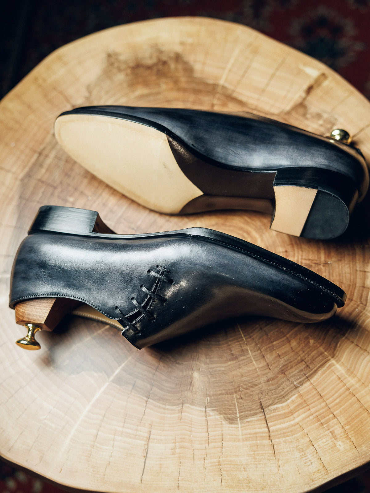 ED111 | GREY SIDE LACE OXFORDS