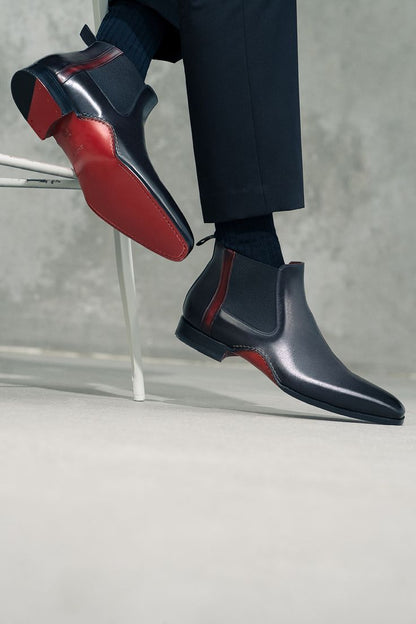 JOHN | BLACK CHELSEA BOOTS