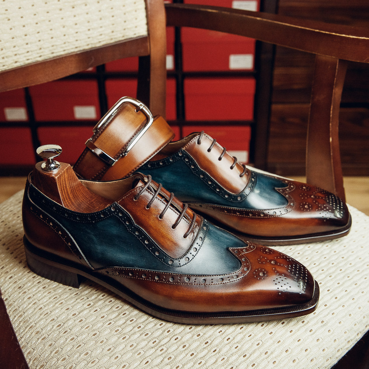 CUSTOM BESPOKE SOUTH AMERICAN LEATHER SHOES