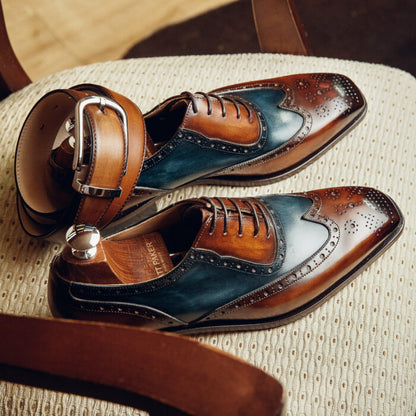 CUSTOM BESPOKE SOUTH AMERICAN LEATHER SHOES