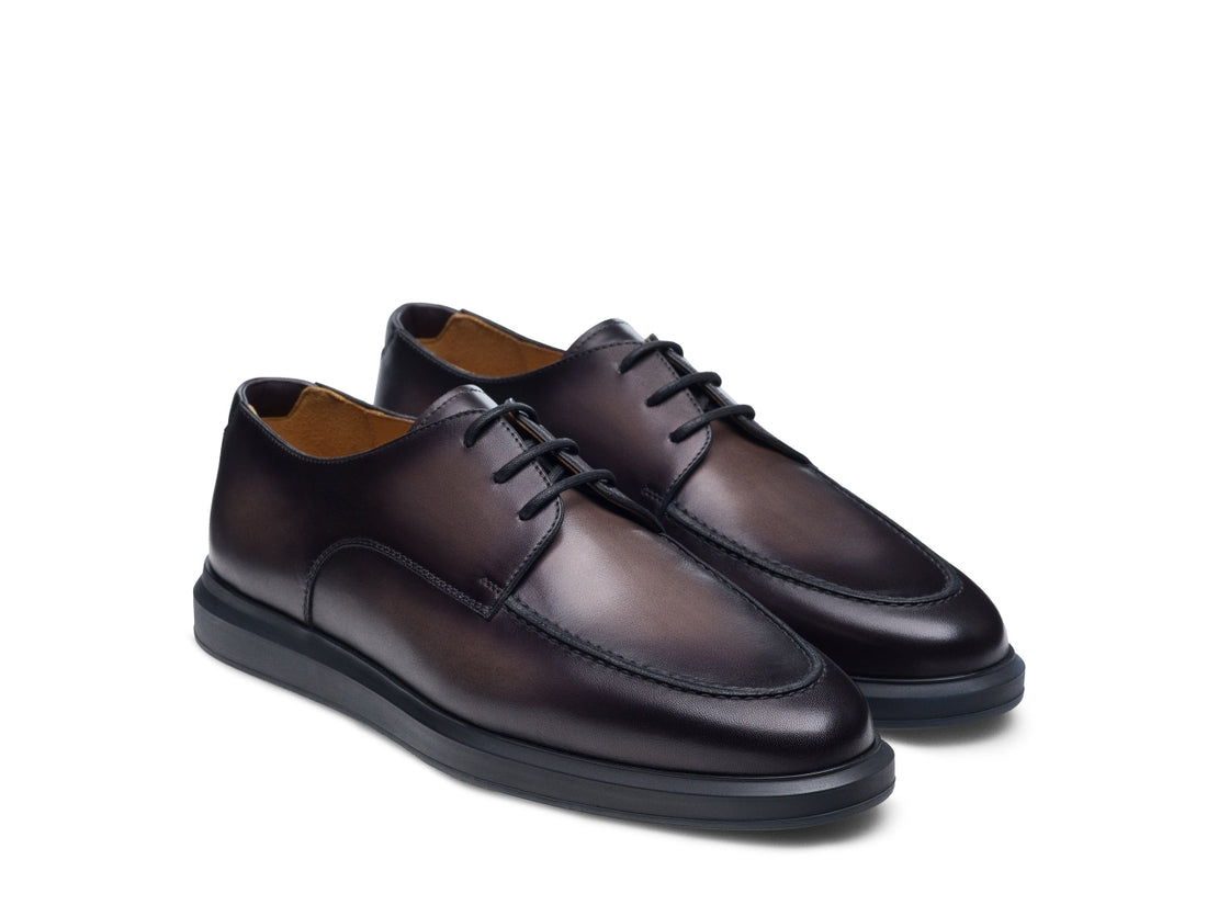 APRON | GREY LACE UPS