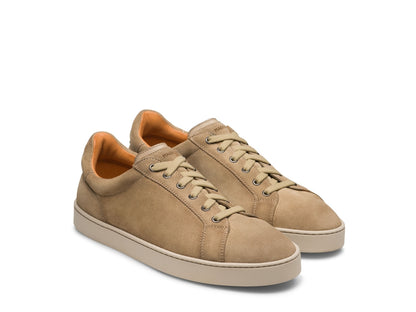 Aero 21 - Cream Suede sneakers