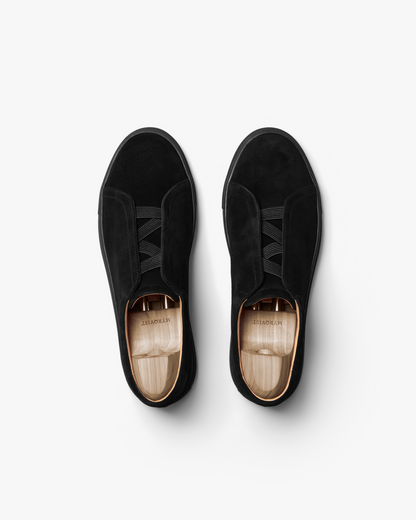 OWEN | BLACK SUEDE LEATHER SNEAKERS