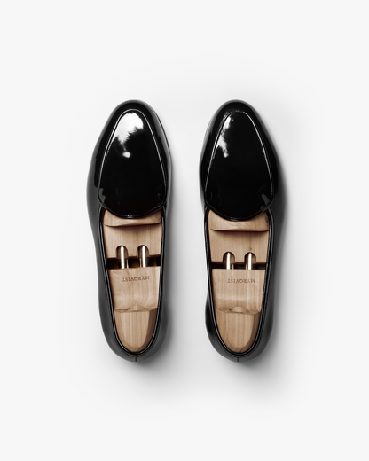 DIAMO | BLACK PATENT LEATHER LOAFER