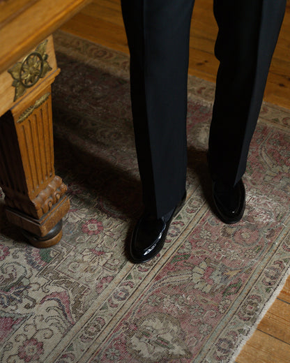 DIAMO | BLACK PATENT LEATHER LOAFER