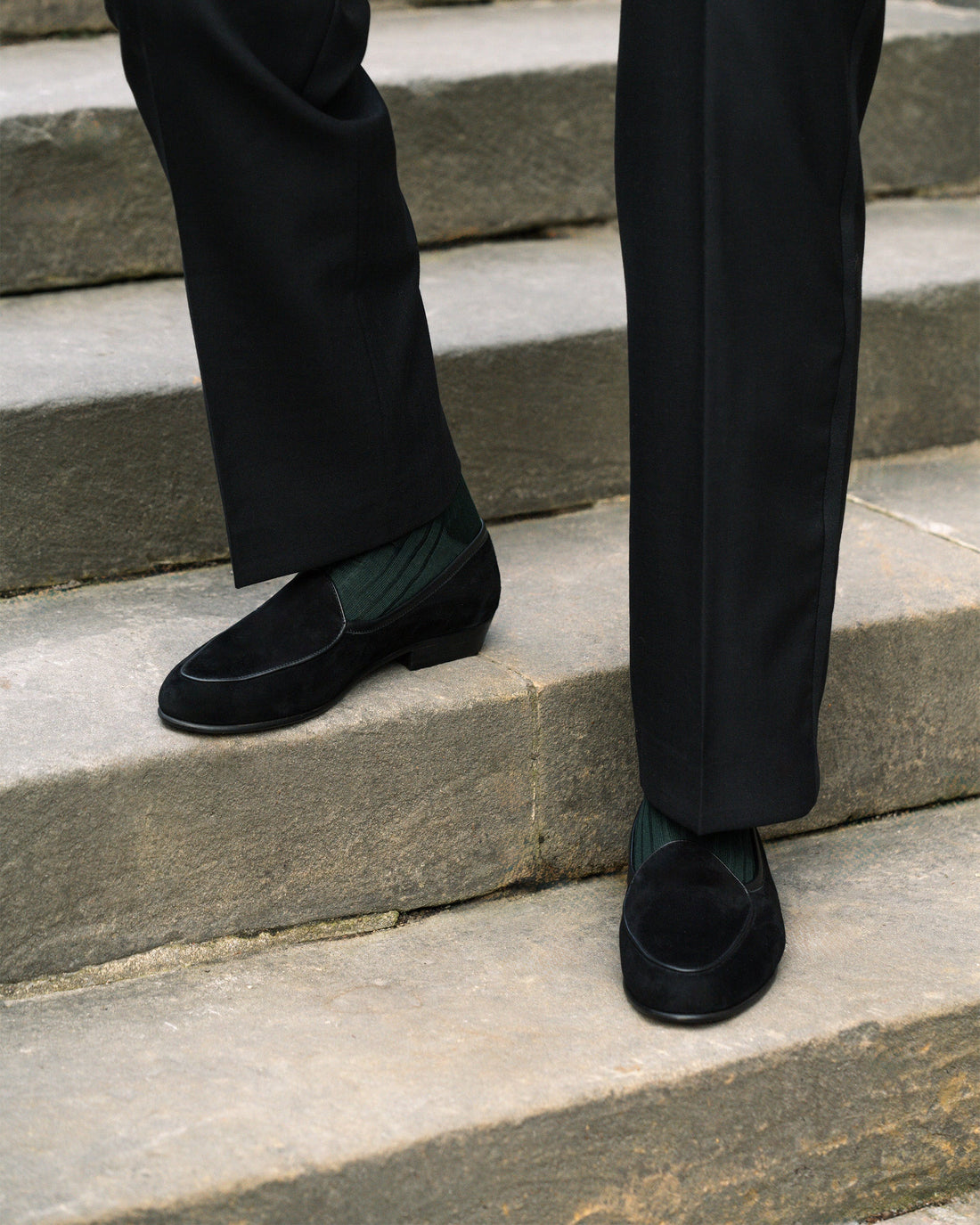 ELITE | BLACK SUEDE LOAFER