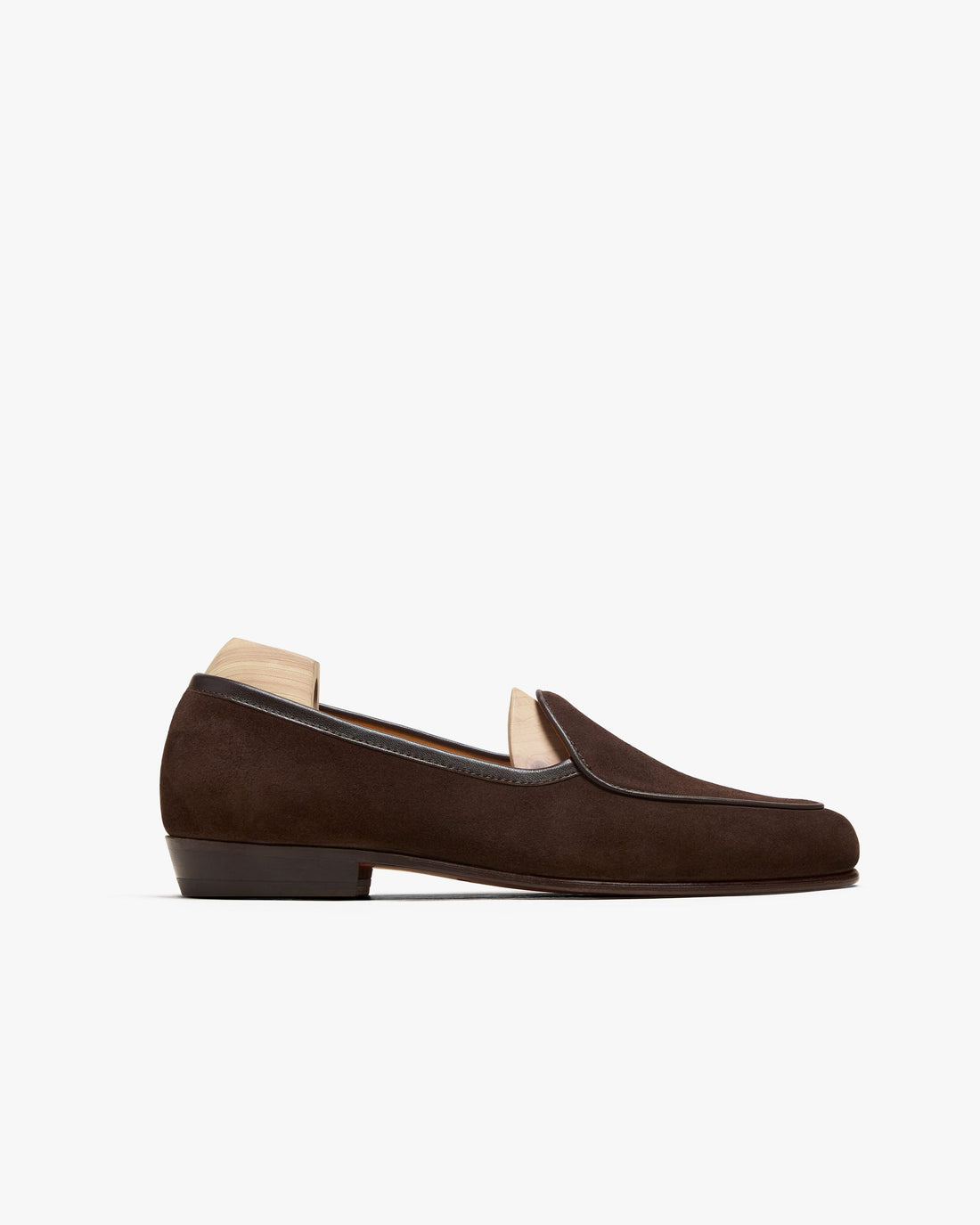 ANGBY | DARK BROWN SUEDE LEATHER LOAFER