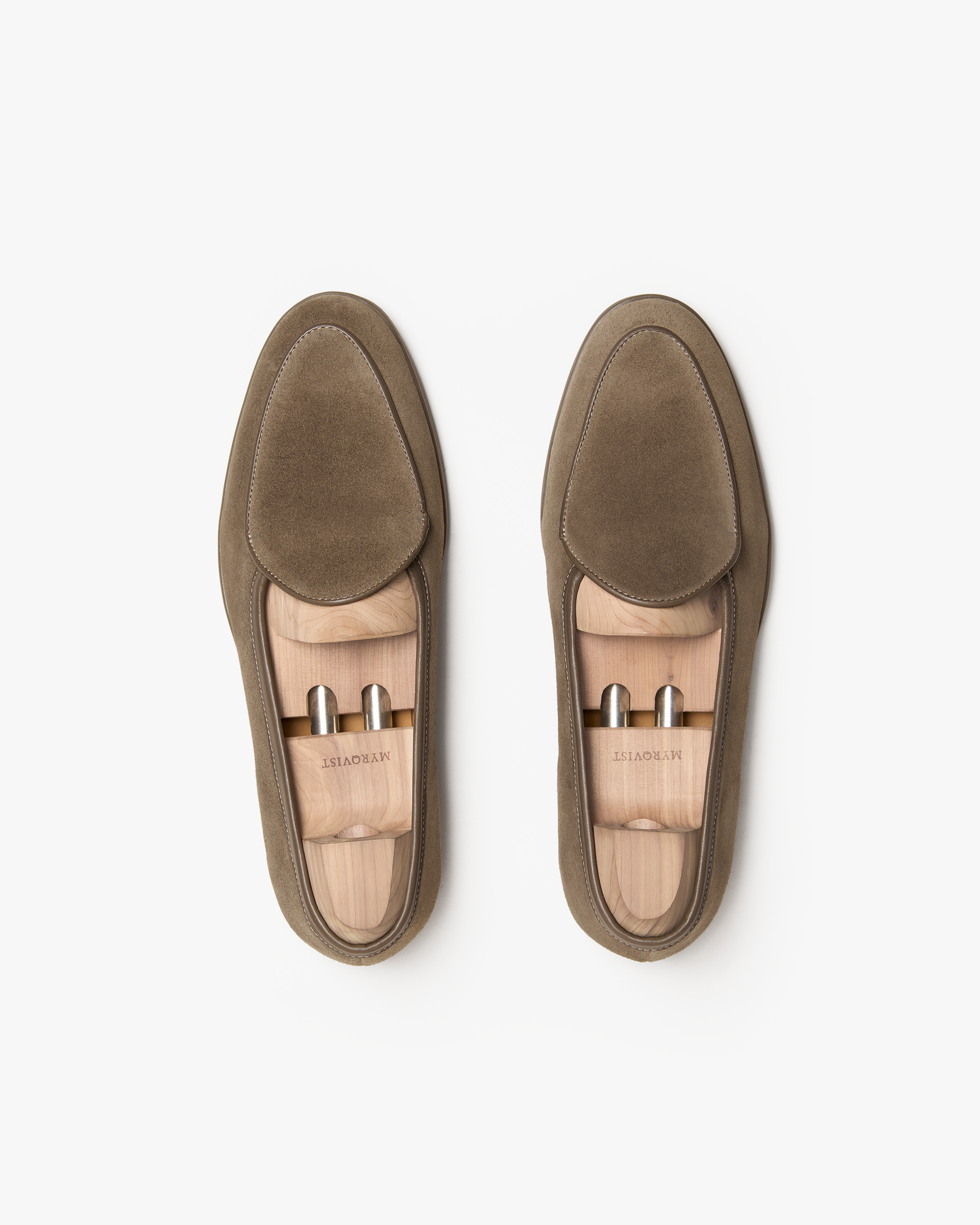 ULTIMO | LIGHT BROWN SUEDE LOAFER