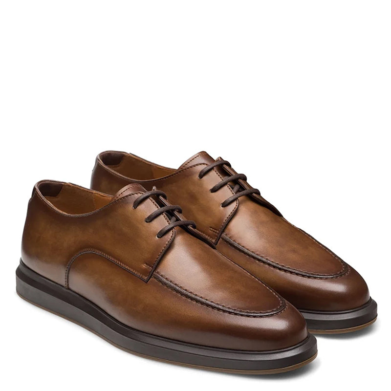 APRON | BROWN LACE UPS