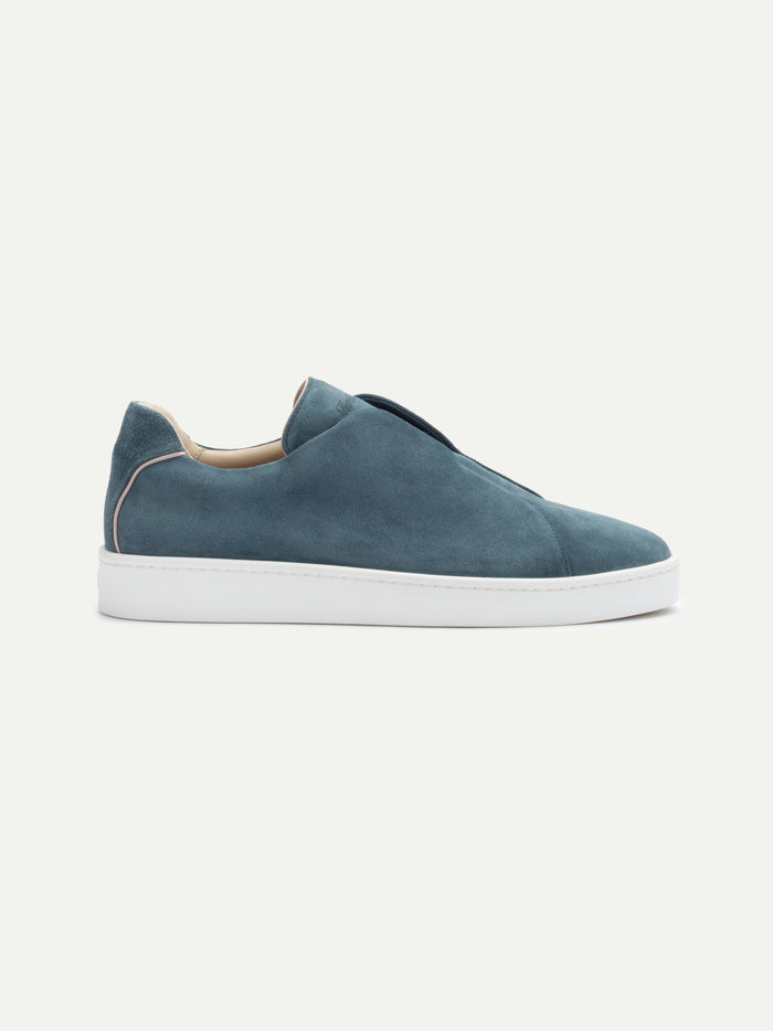 SEA GREEN SUEDE SNEAKER