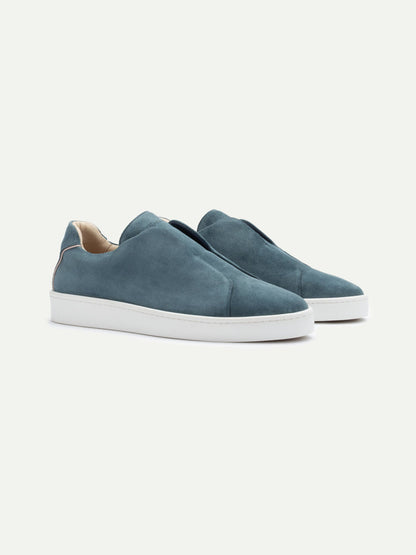 SEA GREEN SUEDE SNEAKER