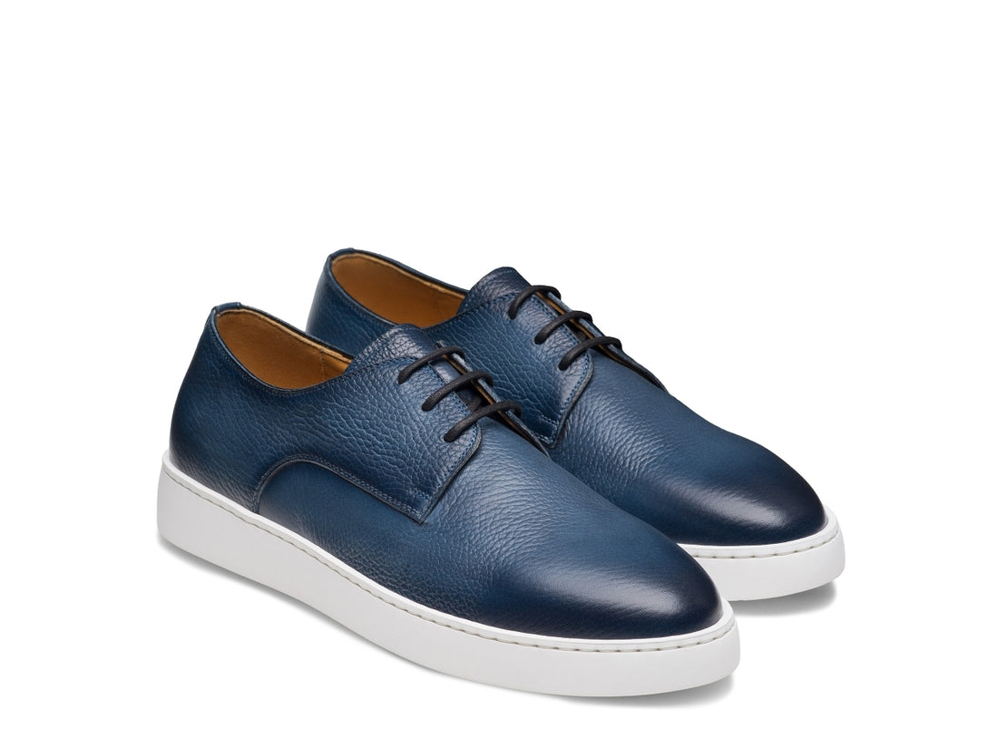HENRY BLUE | TUMBLE LEATHER LACE UP