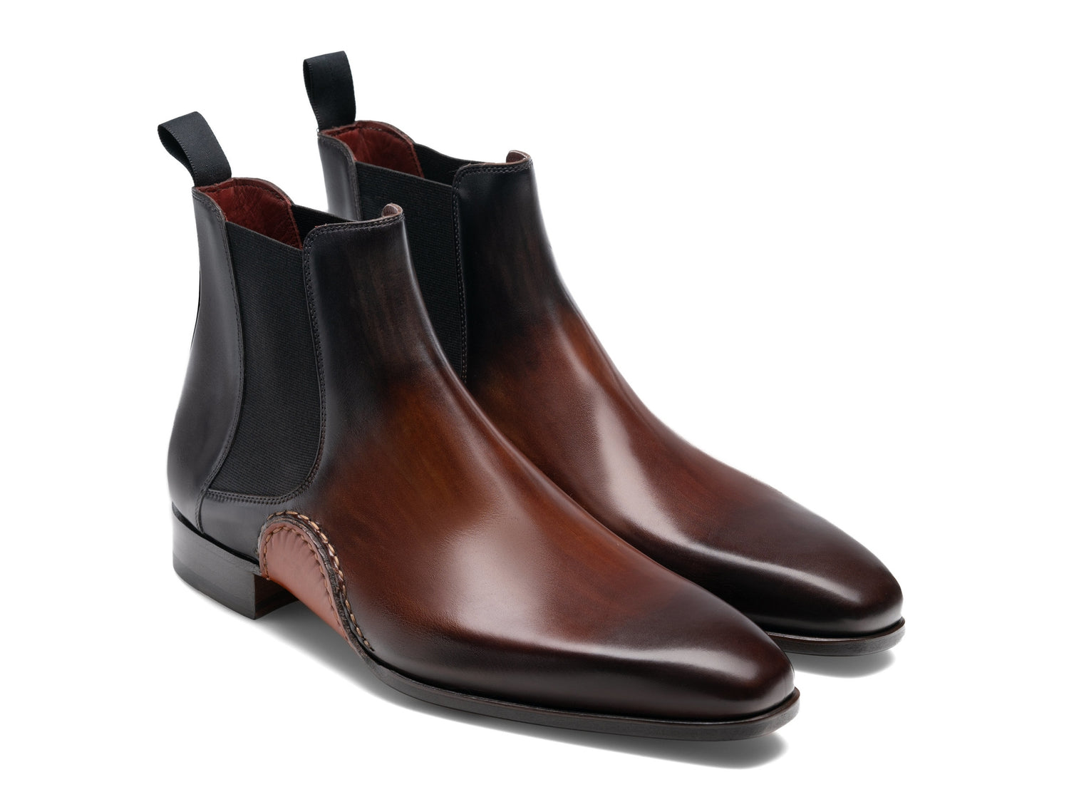 LOUIS BROWN - DUAL TONE BOOTS