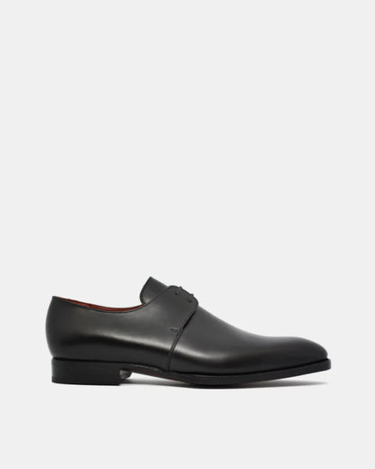 BLACK LEATHER DERBY | THE OFFICE WEAR COLLECTION