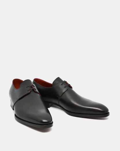 BLACK LEATHER DERBY | THE OFFICE WEAR COLLECTION