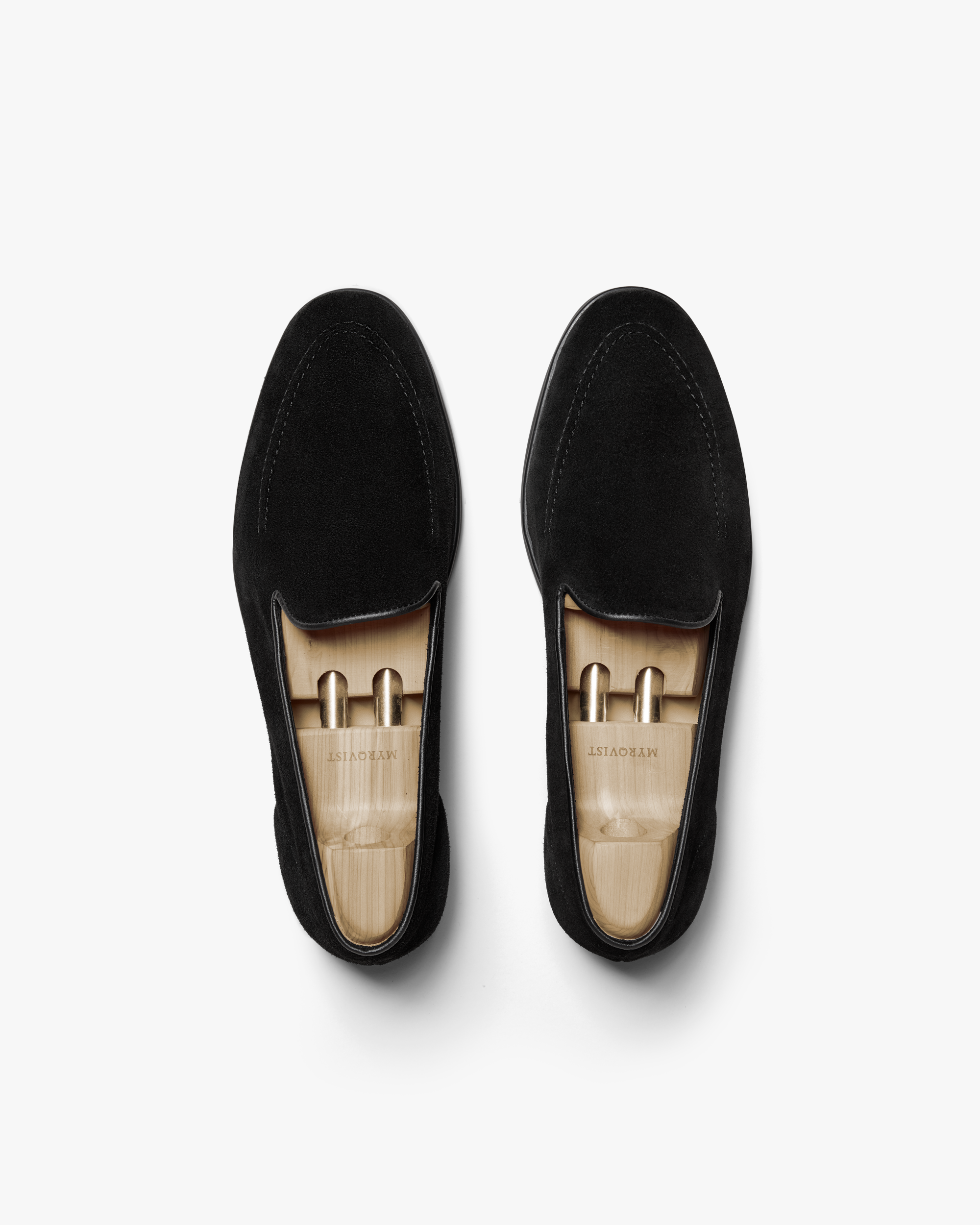 VALORE | BLACK SUEDE LOAFER