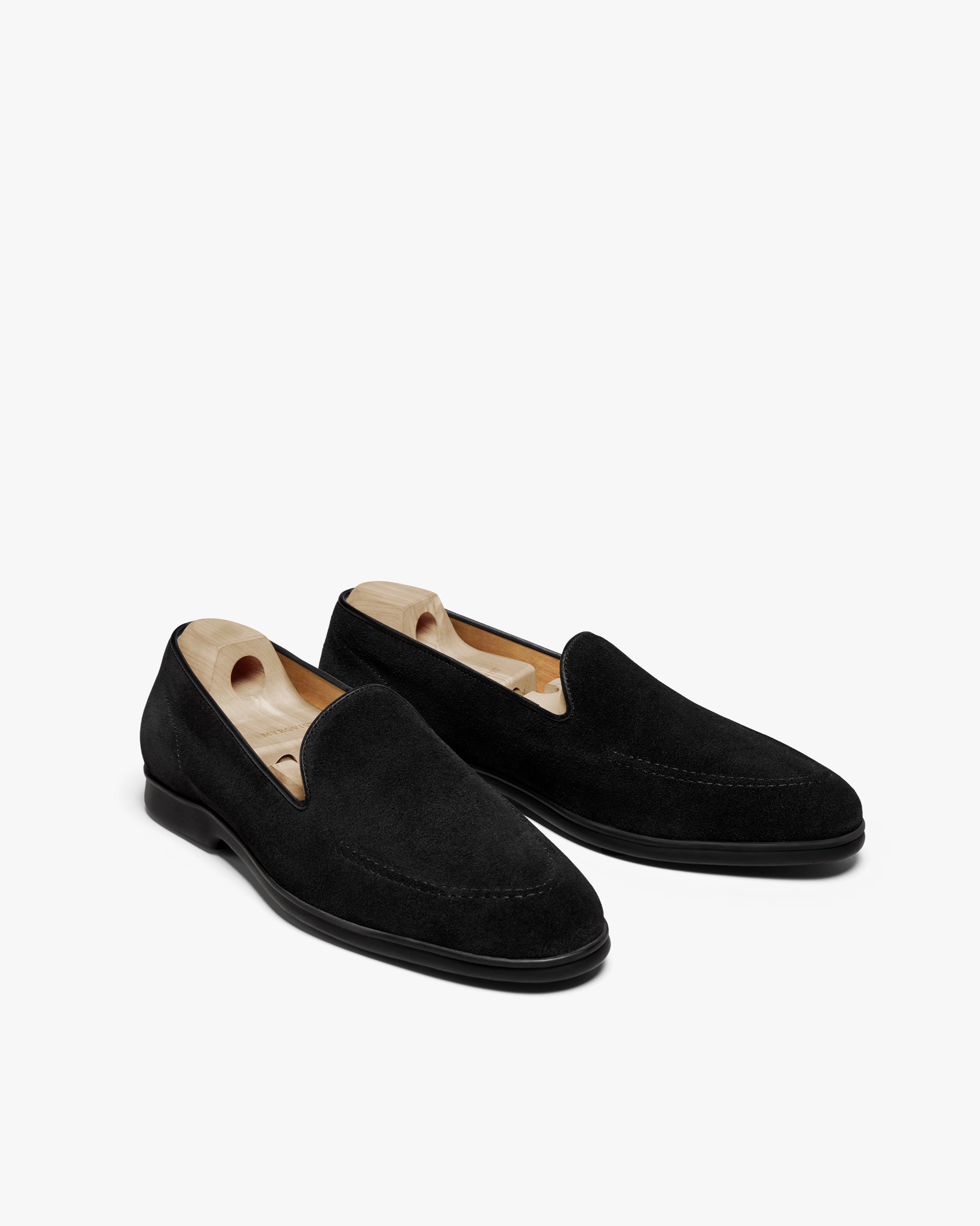 VALORE | BLACK SUEDE LOAFER