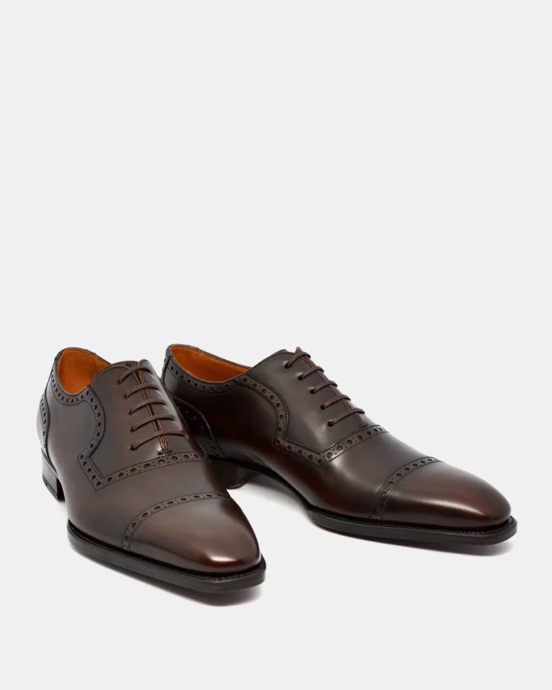 BROWN BROGUE OXFORD | THE OFFICE WEAR COLLECTION