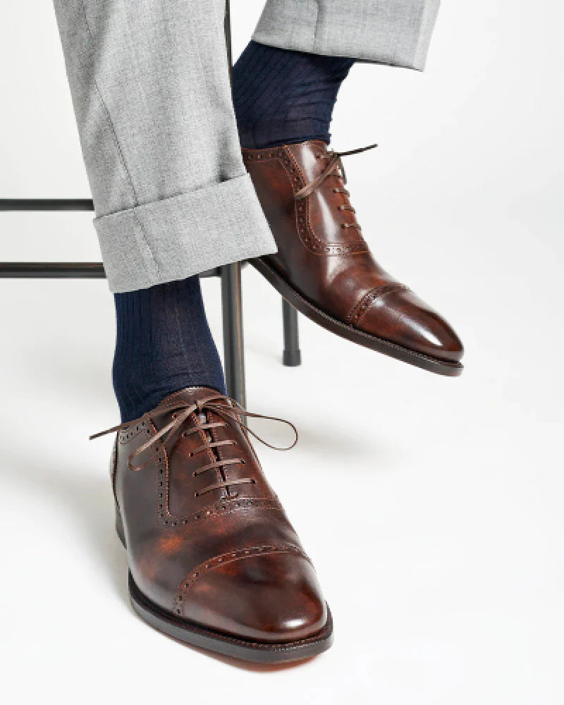 BROWN TWO TONE BROGUES | THE OFFICE WEAR COLLECTION