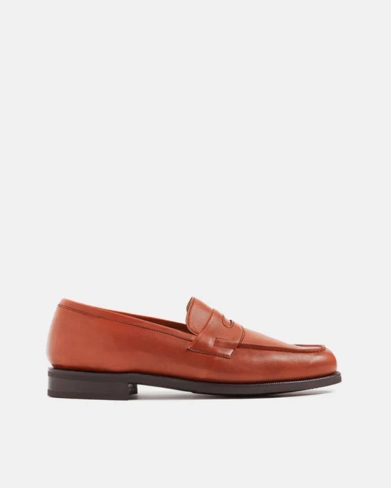 TAN SOFT LEATHER LOAFERS