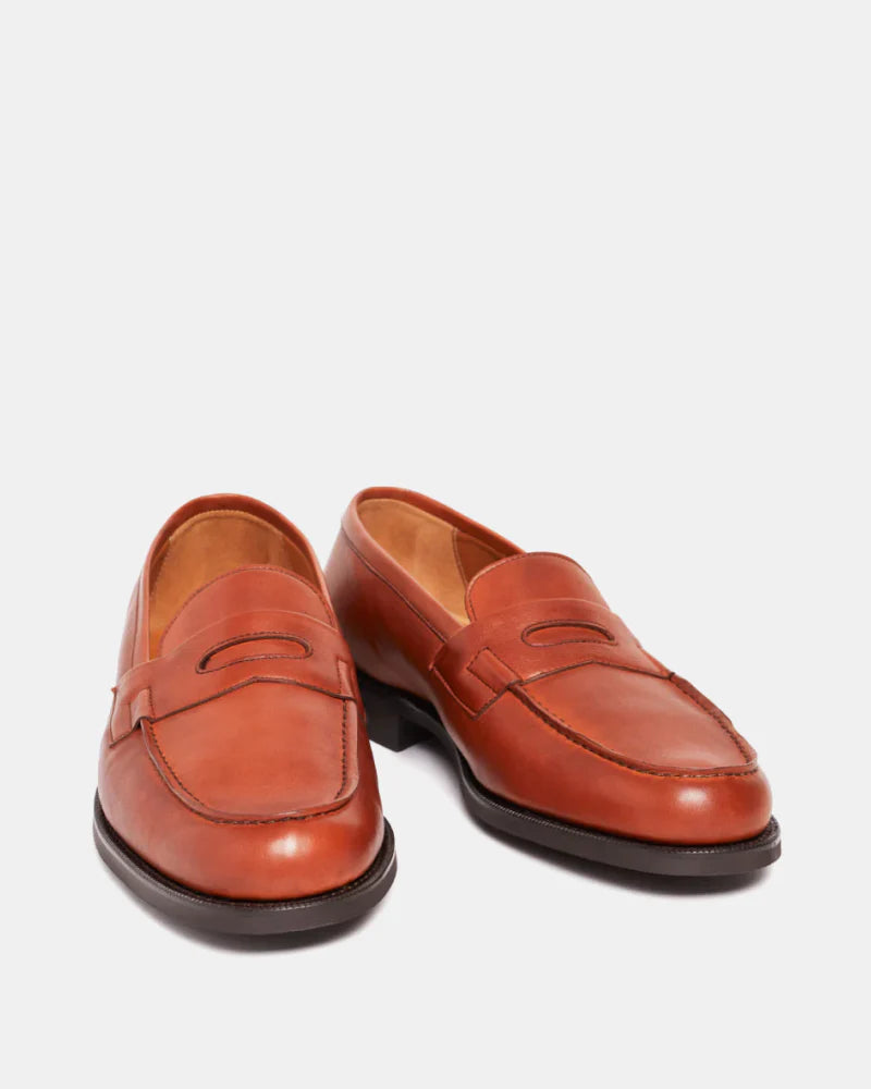TAN LEATHER LOAFERS | THE OFFICE WEAR COLLECTION