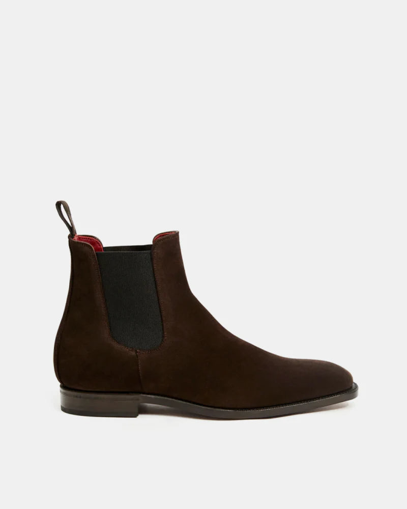BROWN SUEDE BOOTS | OFFICE WEAR COLLECTION