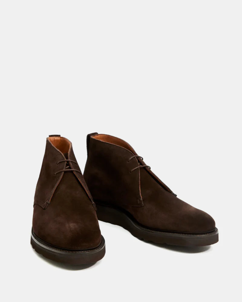 SUEDE CHUKKA BOOTS |  BROWN SUEDE