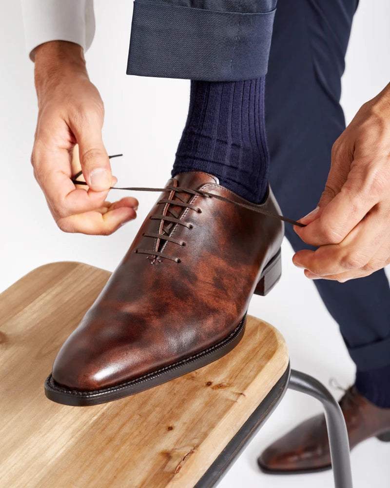 BROWN TWO TONE OXFORD | THE OFFICE WEAR COLLECTION