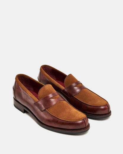 COGNAC SUEDE LOAFERS | THE OFFICE WEAR COLLECTION