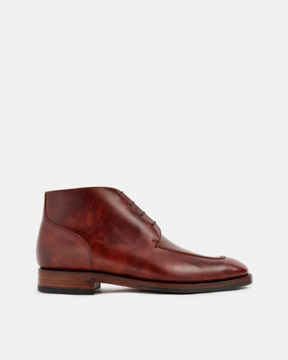 COGNAC DERBY BOOTS | OFFICE WEAR COLLECTION