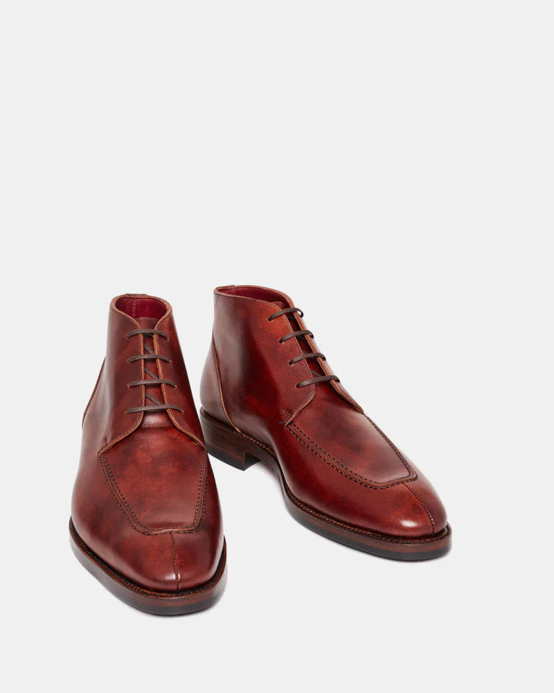 COGNAC DERBY BOOTS | OFFICE WEAR COLLECTION