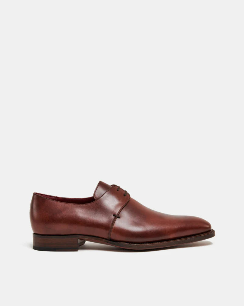 Cognac LEATHER DERBY | THE OFFICE WEAR COLLECTION