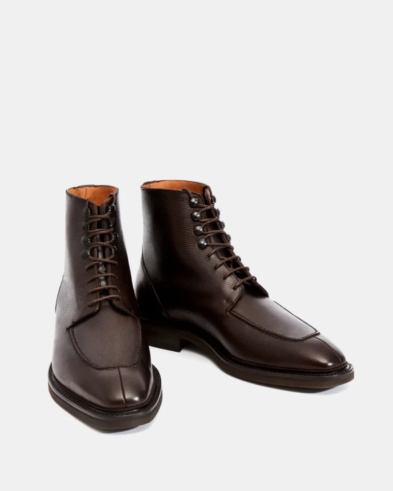 BROWN FULL GRAIN BOOTS | THE OFFICE WEAR COLLECTION
