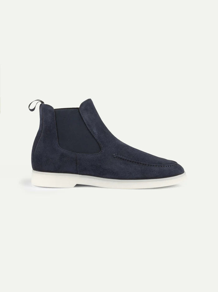 CITY CHELSEA BOOTS | BLUE SUEDE