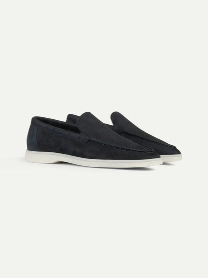 YACHT LOAFERS | NAVY NUBUCK