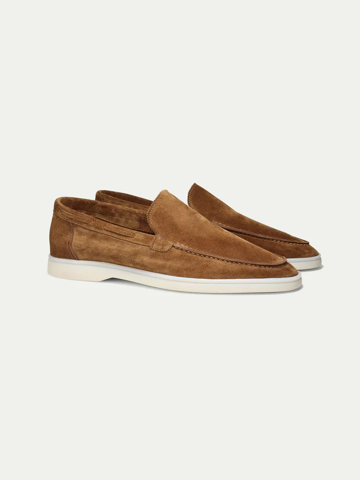 YACHT LOAFERS | CARAMEL SUEDE