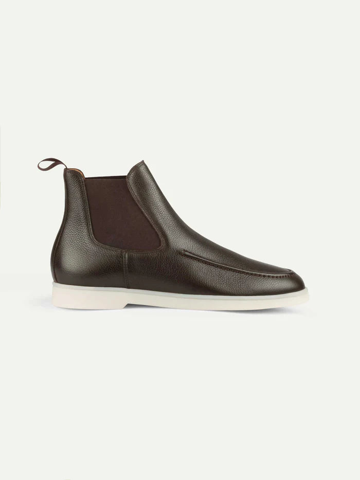 CITY CHELSEA BOOTS | BROWN GRAIN