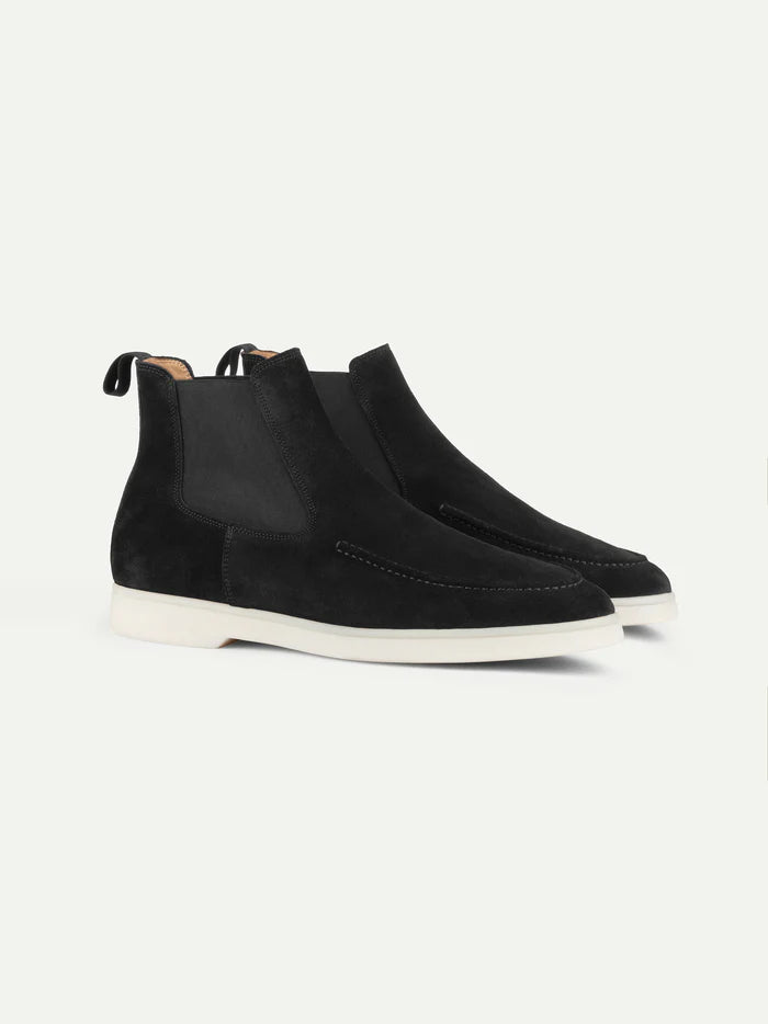 CITY CHELSEA BOOTS | BLACK SUEDE