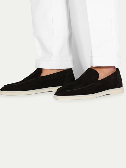 YACHT LOAFERS | BLACK SUEDE