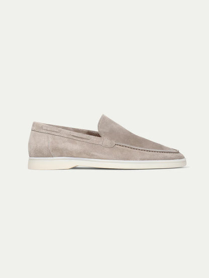 YACHT LOAFERS | LIGHT GREY SUEDE