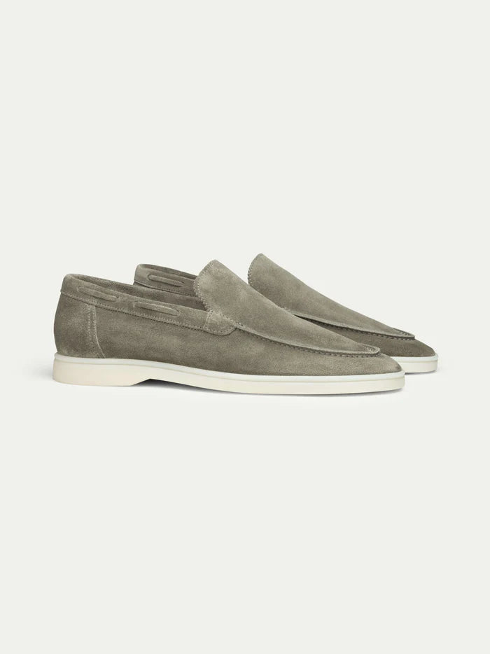YACHT LOAFERS | PISTACHE SUEDE