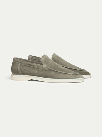 YACHT LOAFERS | PISTACHE SUEDE